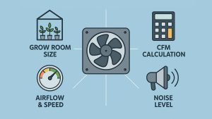 Как выбрать вытяжной вентилятор для индор-гроурума