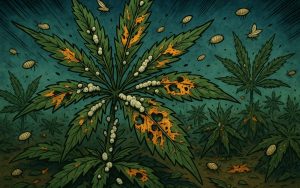 Вред, наносимый каннабису мучнистыми червецами